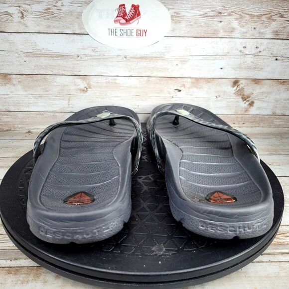 Nike ACG Mens size 9 Black Flip Flops  Shandal Shoes - Picture 5 of 10